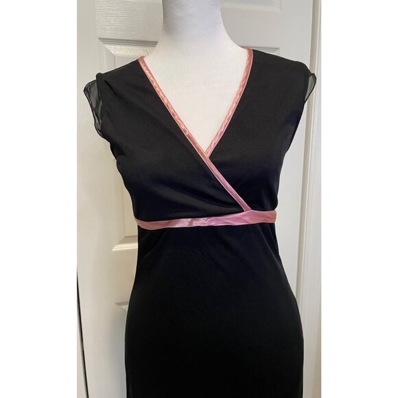 Vtg Y2K Ruby Rox Womens Mesh Babydoll Midi Dress Size S Whimsigoth HOCO Coquette - Picture 4 of 16